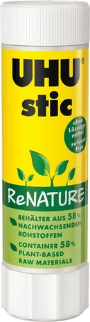 GLUE STIC UHU 40G RENATURE (21516)