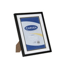 Document Frame Carven A4 Double Bevelled Black