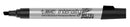 Permanent Marker Bic Intensity Metal Pro 4.95mm Chisel Tip Black Pg Bx12
