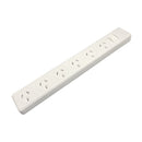 Powerboard Jackson Industries 6 Outlet Master Switched Surge White