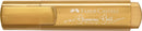 Sp- Highlighters Faber-Castell Textliner Metallic Glamorous Gold (BX10)