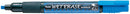 Sp- Marker Pentel 3.0mm Liquid Chalk Wet Erase Reversible Nib Blue (PK12)