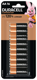 Battery Duracell Alk Aa Pk16