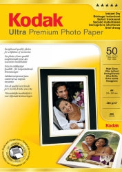 INKJET PAPER KODAK A4 280GSM ULTRA PREMIUM PHOTO 50 SHEET