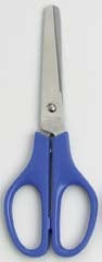 SCISSORS CELCO 152MM BLUE HANDLE SCHOOL