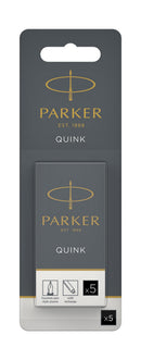 Ink Cartridge Parker Permanent Black Pk5