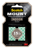 Sp- Mounting Squares 3m 2.5x2.5cm 111h Indoor White Pk6 (PK6)