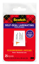 Business Card Pocket Scotch Ls851 Self Laminating Pk25