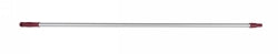 MOP HANDLE CLEANLINK 150CM ALUMINIUM WITH 25MM THREAD RED
