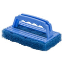 Sp- Scourer Cleanlink 15x9cm Heavy Duty With Handle Blue