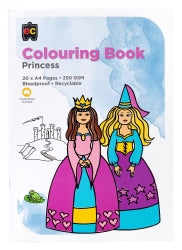 BOOK COLOURING EC PRINCESS