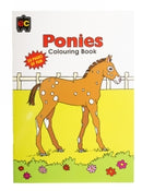 BOOK COLOURING EC PONIES