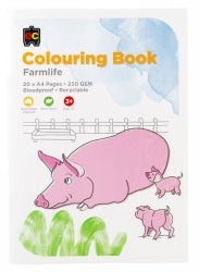 BOOK COLOURING EC FARMLIFE