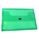 Sp-Document Wallet Bantex F/C Polypro Green