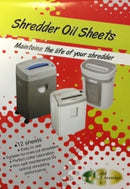 Sp- Shredder Oil Sheets Gold Pk12