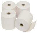 Till Cash Register Rolls Gns 76x76mm Bond 1ply Lint Free White (PK4)