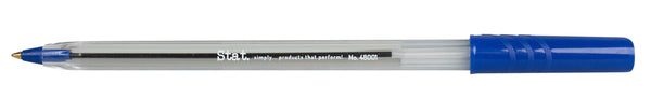 PEN STAT 1.0MM BALLPOINT MEDIUM BLUE BX50