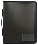 Sp- Binder Marbig 25mm 3o Zipper With Handle Smoke