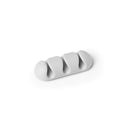Sp- Cable Clips Durable Cavoline Self Adh 3 Grey Pk2