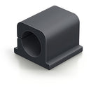 Sp- Cable Clips Pro Durable Cavoline Self Adh 2 Large Graphite Pk4