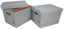 Sp- Archive Box Marbig Sto Away Grey Pk2