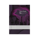 Sp- Music Book Collins A4 Plain/Ruled 96pg (PK10)