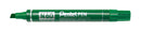 Sp- Marker Pentel Permanent Chisel Tip Green (BX12)