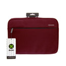 LAPTOP SLEEVE MOKI TRANSPORTER 36X26X2CM FITS UP TO 13.3 BURGUNDY