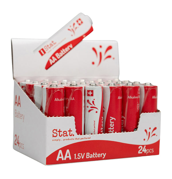 BATTERY STAT AA BULK ALK BX24