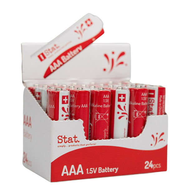 BATTERY STAT AAA BULK ALK BX24