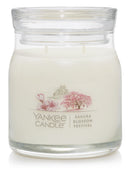 Candle Yankee Signature Medium Jar Sakura Blossom Festival