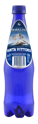Sp- Mineral Water Santa Vittoria 500ml Sparkling Azzurra Pet (BX12)