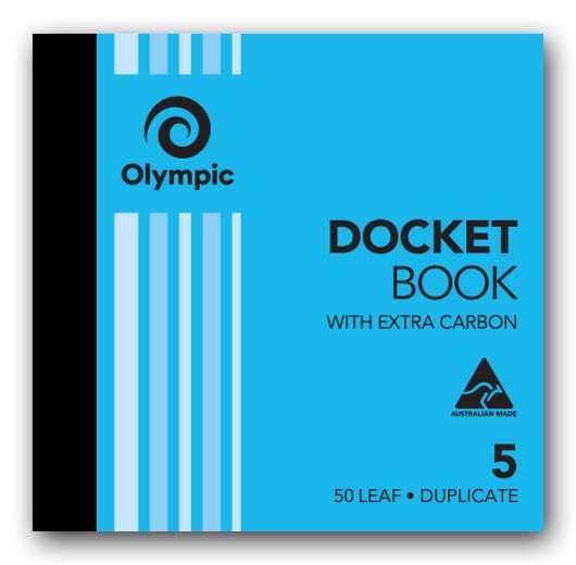 DOCKET BOOK OLYMPIC FSC NO.5 DUP 120X125 (08360)