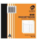 Docket Book Olympic Fsc No.50 C/Less 5x3 (30539)