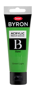 Paint Jasart Byron Acrylic 75ml Green Light