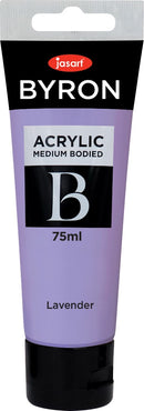PAINT JASART BYRON ACRYLIC 75ML LAVENDER (BRILLIANT PURPLE)