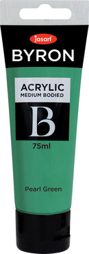 Paint Jasart Byron Acrylic 75ml Pearl Green