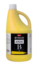 Sp - Paint Jasart Byron Acrylic 2 Litre Cool Yellow
