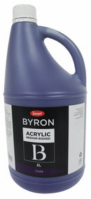 PAINT JASART BYRON ACRYLIC 2 LITRE VIOLET