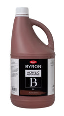 PAINT JASART BYRON ACRYLIC 2 LITRE BURNT SIENNA