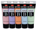 Paint Jasart Byron Acrylic 75ml Pastel Set 5