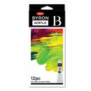 Paint Jasart Byron Acrylic 12ml Set 12