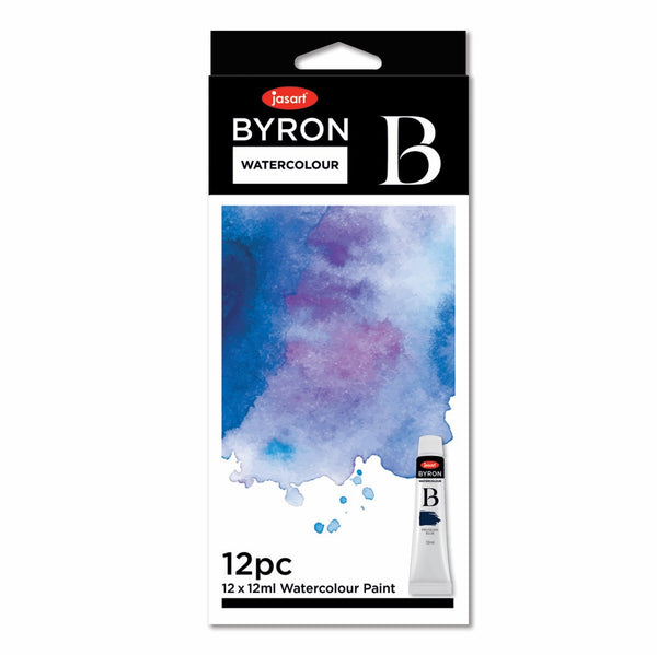 PAINT JASART BYRON WATERCOLOUR 12ML SET 12