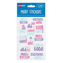 Merit Stickers Avery Asst Shapes Samble Pk52