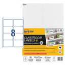 Sp- Labels Avery Classroom Removable 99.1x67.7mm 8up Pk20