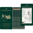 Pencil Graphite Faber-Castell 9000 Art Set 8b-2h Tin12