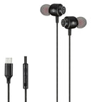 Earphones Shintaro USB-C Stereo W/Inline Mic And Volume Control