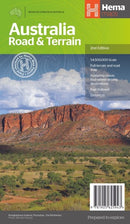 Map Hema Australias Road And Terrain 2st Edition Updated