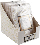 Scented Sachets Gns 10x15cm With Ribbon Lily (DISP12)