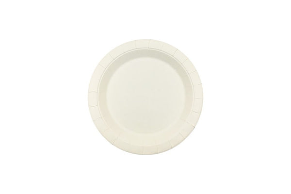 PLATE EARTH ECO PAPER ROUND WHITE 180MM CTN1000